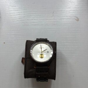 Men's JORD Brown Hyde Series and Gold Watch Chrono Day Date